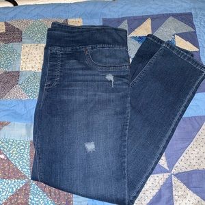 Old navy skinny jeggins size 16